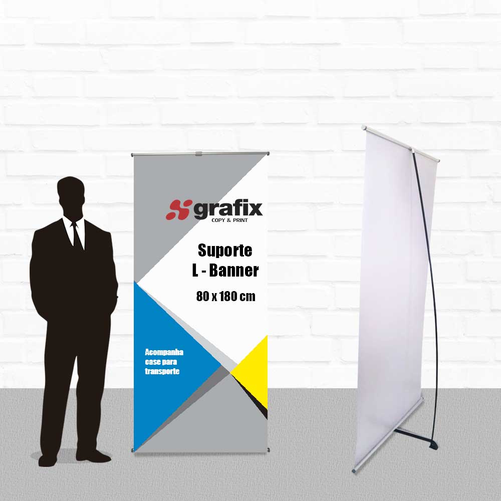 L Banner 80 x 180 cm