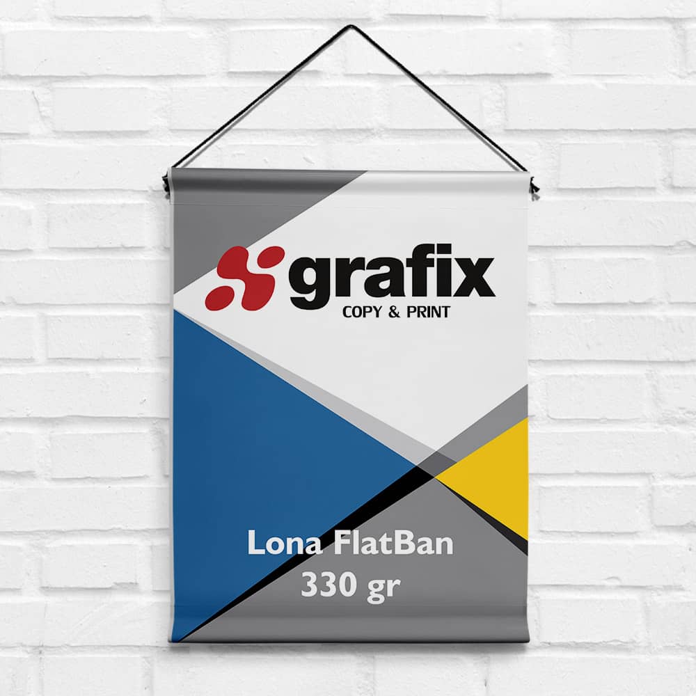 Banner em Lona FlatBan 330 gr